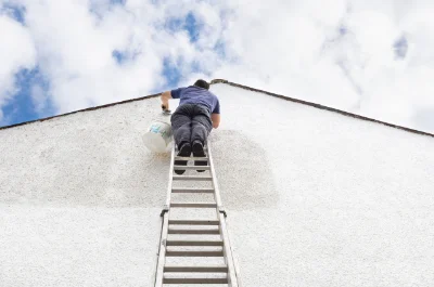 Peinture extérieure à Reboursin — façades et ravalement